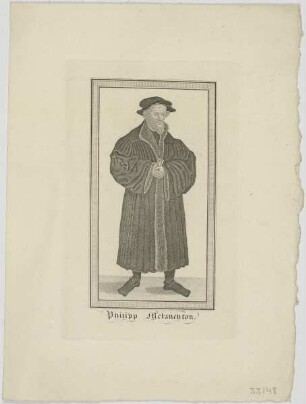 Bildnis des Philipp Melanchton