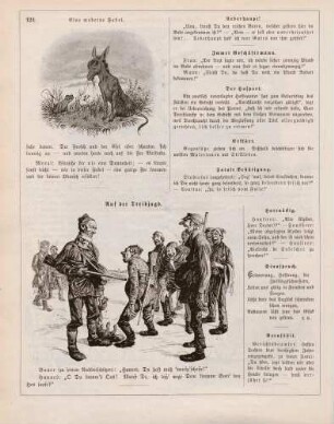 "Eine moderne Fabel" "Auf der Treibjagd"
