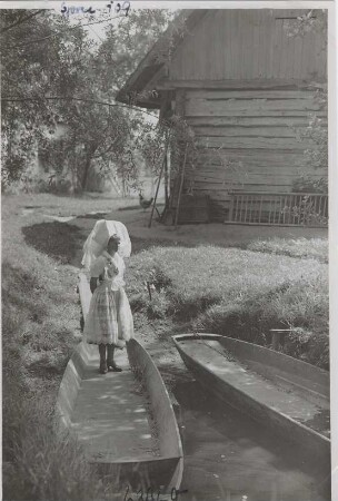 Postkarte, Lübben (Spreewald)