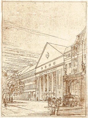 Fischer, Theodor; Mannheim; Kammerspiele - Perspektive