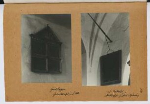 St. Nicolaus, Gardelegen: Ansichten Gedenktafeln (aus: Skizzen- und Fotoalbum 29)