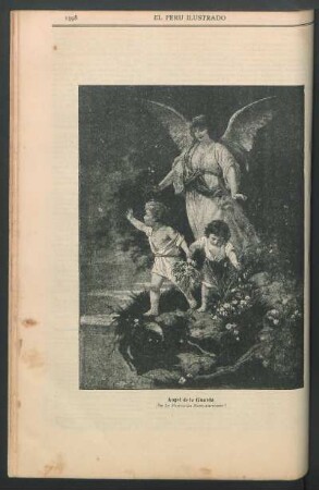 Ángel de la Guarda : (De La Ilustración Norte-Americana.)