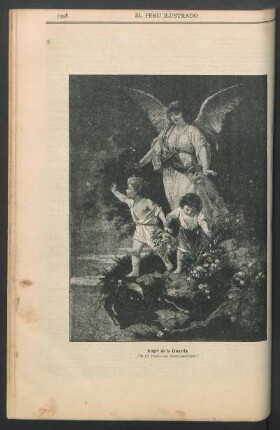 Ángel de la Guarda : (De La Ilustración Norte-Americana.)