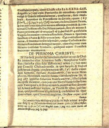 De Persona Christi. IV.
