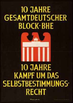 BHE, Landtagswahl 1960