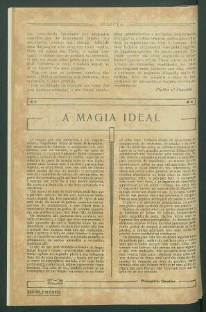 A magia ideal