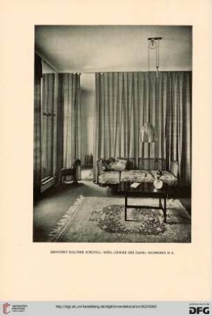 Einige Wiener Wohnungen: Arbeiten von Architekt Walther Sobotka, Wien