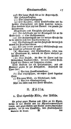 II. Kölln