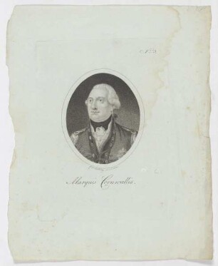 Bildnis des Charles Cornwallis
