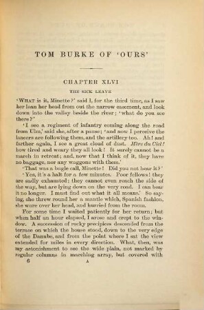 The novels of Charles Lever, 6. Tom Burke of "ours" ; 2