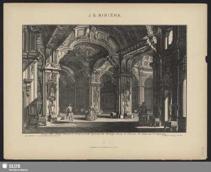 Scena della Festa Teatrale in occasione degli Sponsali del Principe Reale di Polonia ed Elettorale di Sassonia
