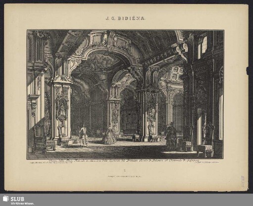 Scena della Festa Teatrale in occasione degli Sponsali del Principe Reale di Polonia ed Elettorale di Sassonia