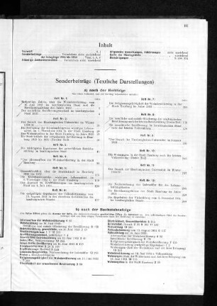 Sonderbeiträge (Textliche Darstellungen)