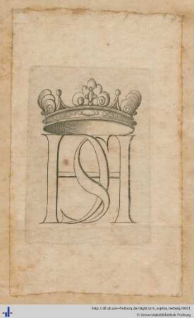 [Provenienz]: Sophia Hedwig, Herzogin von Sachsen-Saalfeld