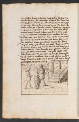 Der Ritter nimmt Clarissa auf sein Schloss
