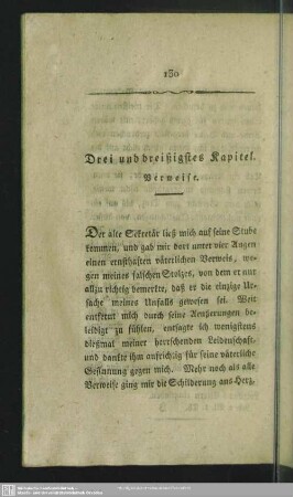 Drei und dreißigstes Kapitel. Verweise