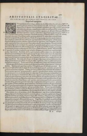 Aristotelis Stagiritae Oeconomiarum Liber ...