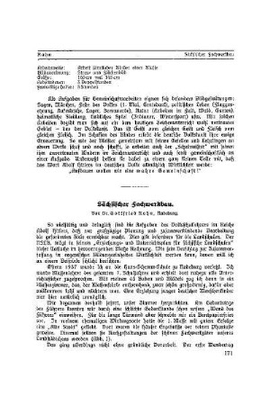 Sächsischer Fachwerkbau