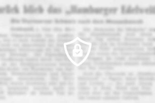 Zurück blieb das "Hamburger Edelweiß"