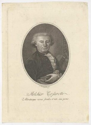 Bildnis des Melchior Cesarotti
