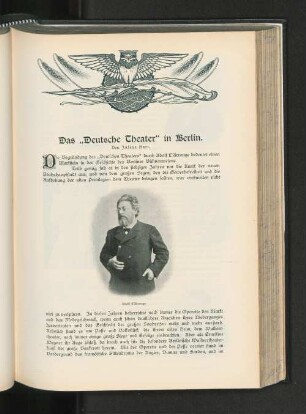Das "Deutsche Theater" in Berlin