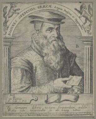 Bildnis des Ioannes Operinus