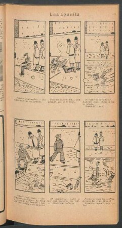 Una apuesta - [Cómic]