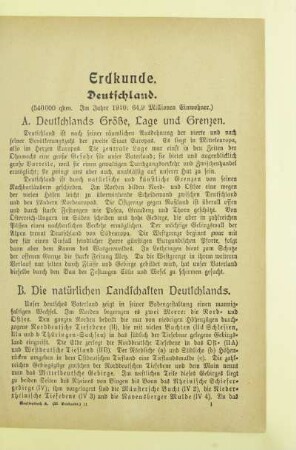 Erdkunde
