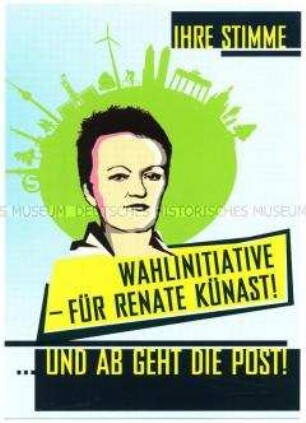 Wahlwerbung für Renate Künast zur Abgeordnetenhauswahl 2011