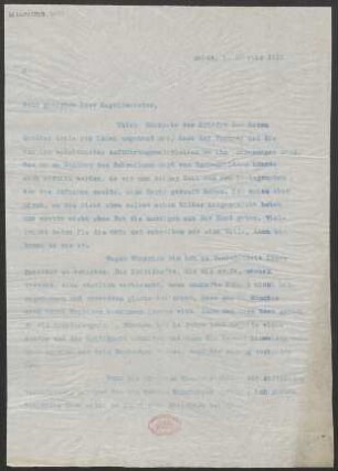 Brief an Frantisek Neumann : 01.02.1912