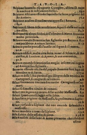 Delle guerre de'Romani : cosi esterne come civili ; con l'historia della guerre Illirica, & di quella contra Annibale, [1]