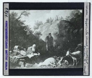 Lievens (?), Hippokrates besucht Demokrit (unidentifiziertes Gemälde)