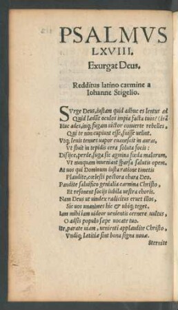 Psalmus LXVIII.