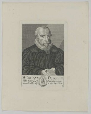 Bildnis des Iohann Fabricius
