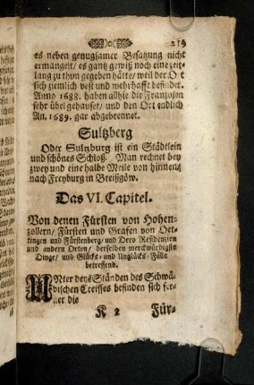219-224, Von denen Fuersten von Hohenzollern