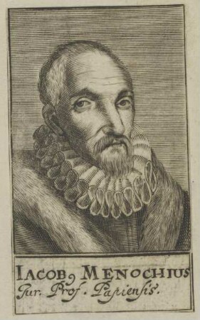 Bildnis des Iacobus Menochius