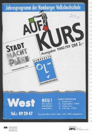 Programm Jahr 1992/1993