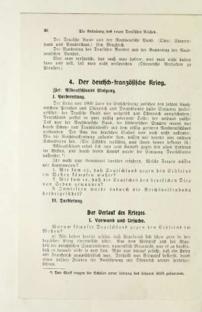 4. Der deutsch-französische Krieg