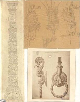 Lange, Ludwig; Lange - Archiv: XIV.5 Geräte - Ansichten, Teilansichten