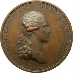 Kurfürst Friedrich August III. - Militärverdienstmedaille, 1. Modell