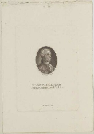 Bildnis des Gideon a Loudon