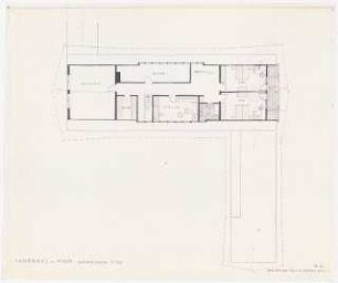 Landhaus, Nyon (Haus Schwebes, zahlreiche Varianten): Grundriss DG 1:100