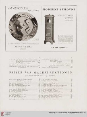 Priser paa maleri-auktionen