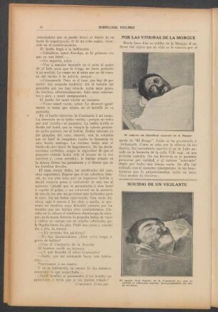 Por las vitrinas de la Morgue