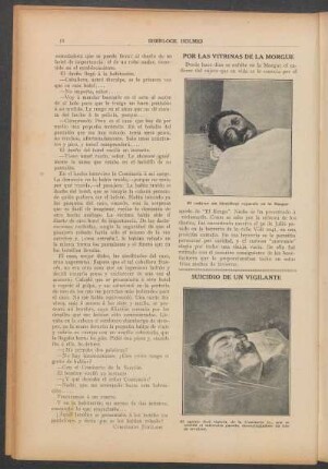 Por las vitrinas de la Morgue