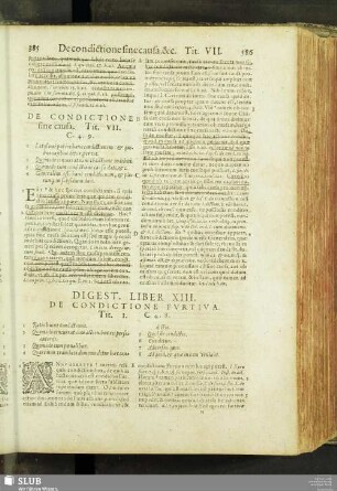 Digest. lib. XIII. de condictione furtiva