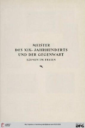Szenen im Freien