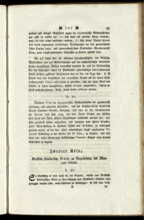 Zweyter Absaz.