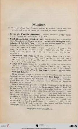 Musiker (Nr. 1-862)