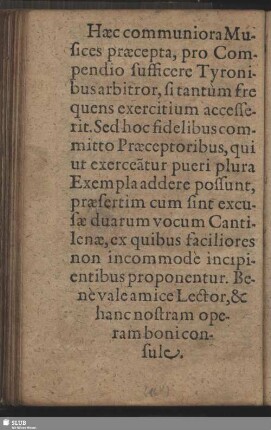 Haec communiora Musices praecepta ...